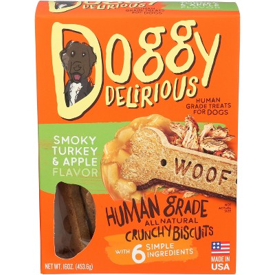 Doggy Delirious Bone Dog Turkey And Apple Flavor - Case Of 6 - 16 Oz ...