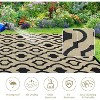 Outdoor Rugs, Waterproof Floor Mat for Patio, Plastic Reversible Outside Rug Portable Straw Rug for Camping Tent RV & Balcony - 4 of 4