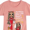 Girls' - LOL Surprise! - Extra w/ a Side of Swag Fitted Short Sleeve Graphic T-Shirt - 2 of 4