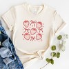 Simply Sage Market Coquette Strawberry Chart Short Sleeve Tee - 3 of 4