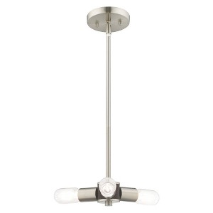 Livex Lighting Copenhagen 3 - Light Chandelier in  Brushed Nickel - 1 of 1