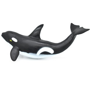 Collectible Wildlife Gifts | Orca, Killer Whale, Marine Mammal, Soft Rubber,  Animal, Realistic, Model,  Toy, Gift,      9"     F097 B494 - 1 of 4