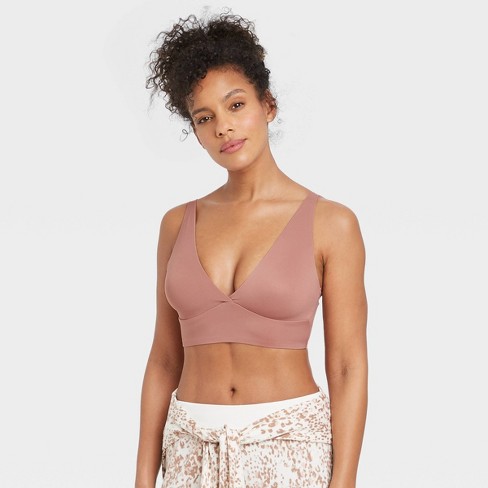 Women's Signature Smooth Comfort Bralette - Auden™ Mauve Xs : Target