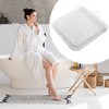 Unique Bargains Shower Foot Clean Massager Scrubber Foot Massager Scrubber with Suction Cups 9.25"x9.25" - 2 of 4