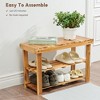 Dexmalle 2-Tier Shoe Rack Bench,Entryway - 4 of 4