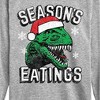 Boys' - Instant Message - Christmas Seasons Eatings Long Sleeve Graphic T-Shirt - 2 of 4