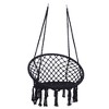 Carla Cotton Rope Fabric Hammock Swing with Cushion for Single Person, Outdoor Furniture - Maison Boucle - 2 of 4