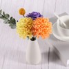 Unique Bargains Durable PE Realistic Appearance Mini Artificial Flower Heads 2.8 x 9.3 Inch 25 Pcs - image 2 of 4