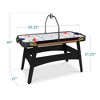 Best Choice Products 54in Air Hockey Game Table w/ LED Lights, Scoreboard, Powerful Motor - Arcade - 2 of 4