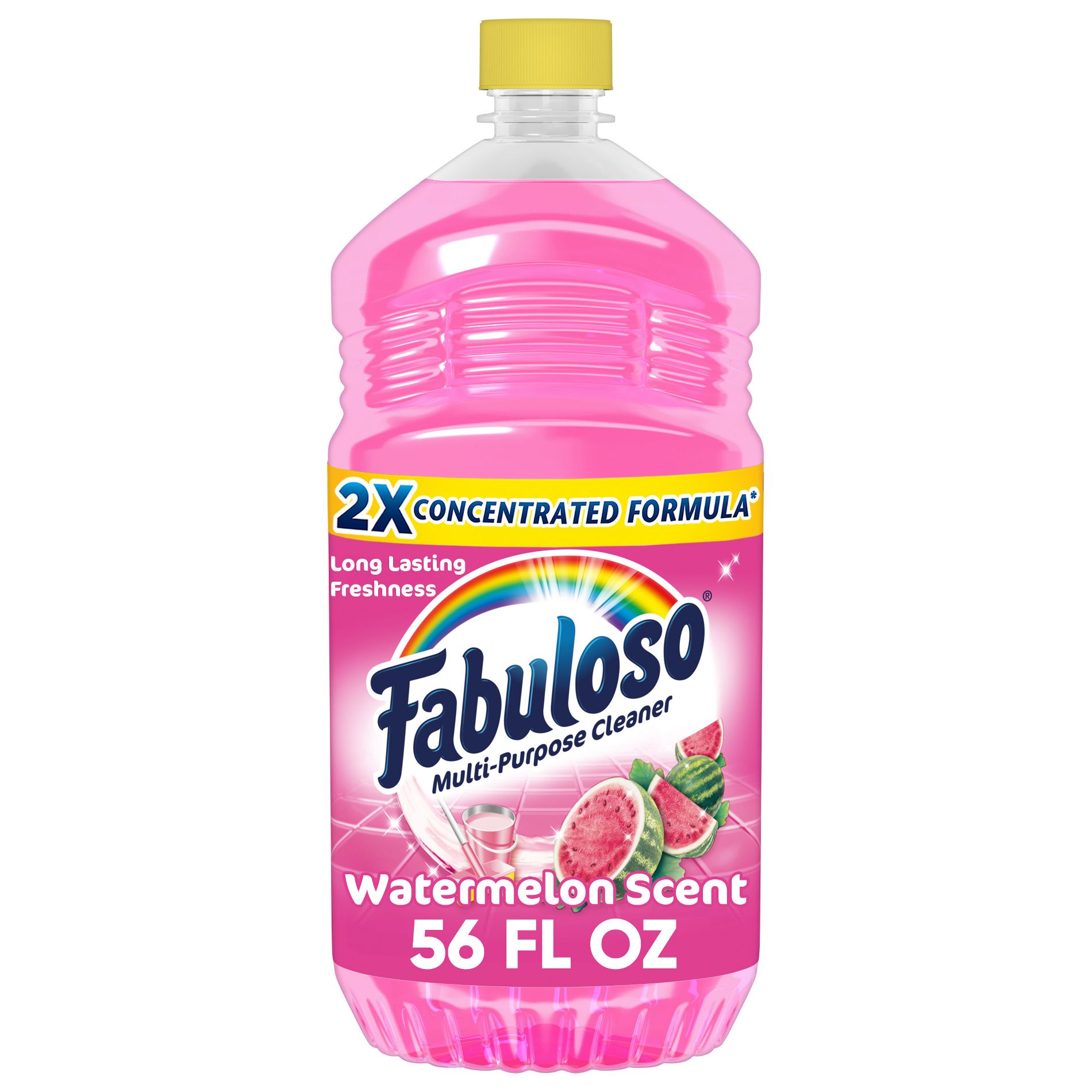 Fabuloso Watermelon Multi-Purpose Cleaner 2X Concentrated Formula Floor Cleaner - 56 oz