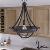 Hunter Fans 14" Perch Point Ceiling Light Noble Bronze Finish - 3 of 4
