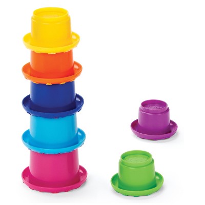 Kidoozie Stack N Nest Cups, Developmental Toy For Infants And Toddlers ...