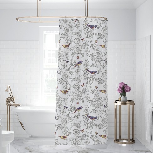 Toile Shower Curtain - Foter