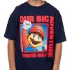 Seven Times Six Super Mario Bros. Movie Boys' Our Adventure Begins Now Graphic Print T-Shirt Blue - 2 of 4