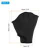 Unique Bargains Swimming Diving Training Resistance Webbed Aquatic Fins 2 Pairs - 2 of 4