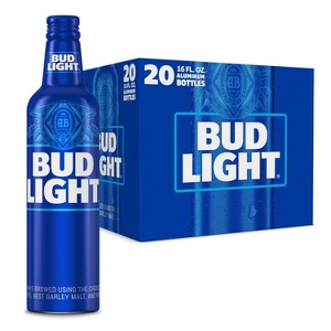Bud Light American Lager Beer - 20pk/16 fl oz Bottles - 1 of 4