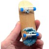 Teak Tuning Pro 34mm Fingerboard Complete - 5 Ply Wood Deck with Pro Trucks - Waves Edition - 2 of 2