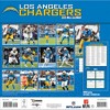 NFL Los Angeles Chargers 2025 12"x12" Team Wall Calendar - 4 of 4