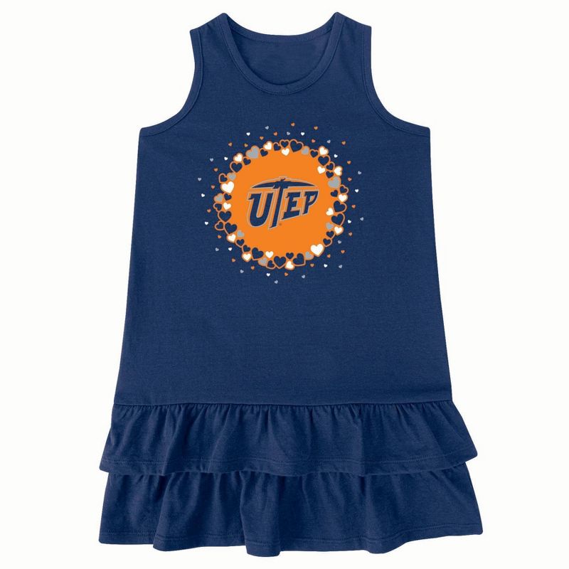 NCAA UTEP Miners Girls&#39; Infant Ruffle Dress, 1 of 4