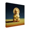 Lucia Heffernan 'Yoga Chick Lotus' Canvas Art - 2 of 4