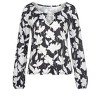 LASCANA Women's Floral Keyhole Top - image 4 of 4