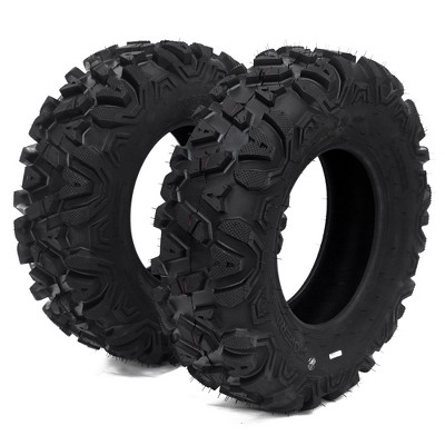 Garvee 26x9-12 ATV/UTV Tires 26x9x12 6PR TL All-Terrain Tires, Set of 2