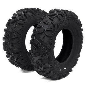 Garvee 26x9-12 ATV/UTV Tires 26x9x12 6PR TL All-Terrain Tires, Set of 2 - 1 of 4