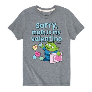 Boys' - Toy Story - Sorry Mom My Valentine Short Sleeve Graphic T-Shirt - 1 of 4