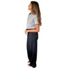 Women's Pinstripe Straight Trouser Pants - needii - 2 of 4