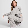 Champion Women's High-Rise Fleece Wide Leg Sweatpants - 4 of 4