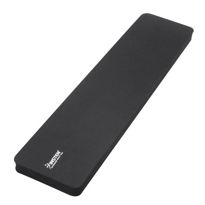 Insten Keyboard Wrist Rest Pad, Anti-Slip Ergonomic Palm Cushion Support for Comfortable Typing and Pain Relief, 17.3 x 3.7 in, Black