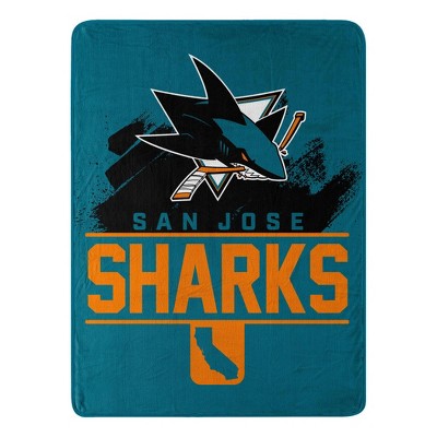 NHL San Jose Sharks Micro Throw Blanket_2