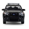 2023 Ford Police Interceptor Utility "Whitestown Police Dept., Whitestown, IN" Black 1/64 Diecast Model Car by Greenlight - 3 of 4