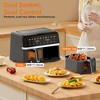 WHALL Dual Basket Digital Air Fryer Oven with View Windows, 10 Qt Baskets, 1800W - 2 of 4