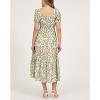 August Sky Women's Smocked Floral Midi Dress - 2 of 4