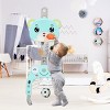 Costway Adjustable Kids 3-in-1 Sports Activity Center Basketball Hoop Set Stand W/Balls - 2 of 4
