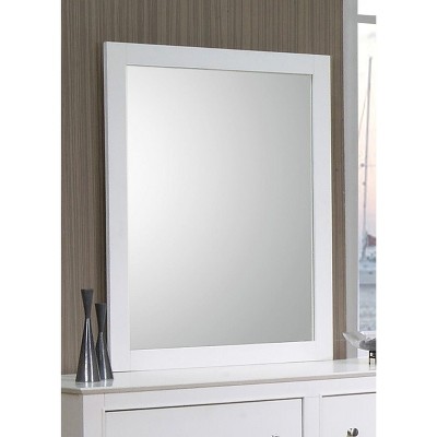 white dresser with mirror target