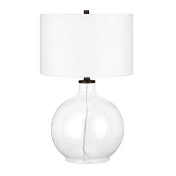 Hampton & Thyme 24.75" Tall Table Lamp with Fabric Shade 