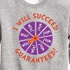 Boys' - Dr. Seuss - I Will Succeed Graphic Long Sleeve Fleece Sweatshirt - 2 of 4
