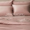 Cotton Tencel Sheet - Luxury Hotel Bedding Set, Soft, Cooling & Breathable for Hot Sleepers, Deep Pocket Up to 16 Inches - 3 of 4