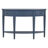 Modern Curved Console Table Sofa Table with 3 Drawers and 1 Shelf-ModernLuxe - 4 of 4