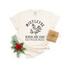 Simply Sage Market Women's Mistletoe Kisses Are Free  Short Sleeve Garment Dyed Tee - 2 of 2