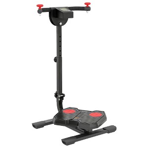 Soozier Foldable Ab Twister Board for Waist with LCD Display, Ab Workout Equipment for Women & Men, Core Fitness Training Ab Workout Equipment, Red - 1 of 4