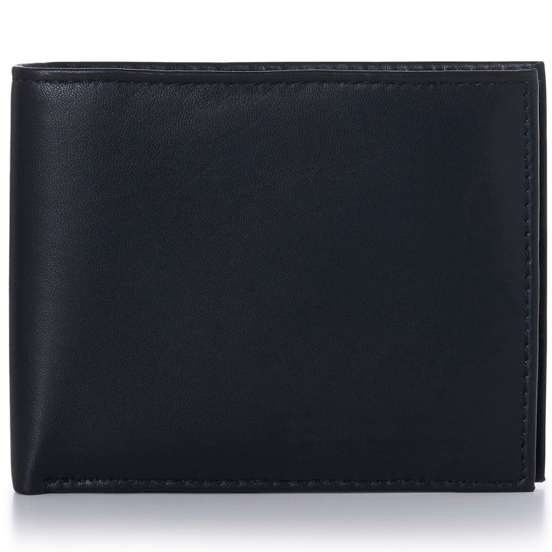 Alpine Swiss Mens Wallet Trifold Bifold Billfolds to choose from Genuine Leather Comes in Gift Bag, 4 of 10