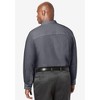 KingSize Men's Big & Tall Tall Wrinkle-Free Button-Down Collar Dress Shirt - 2 of 4