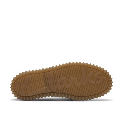 Clarks Mens Torhill Lace Ochre Suede Shoes 10.5 Medium — фото 3