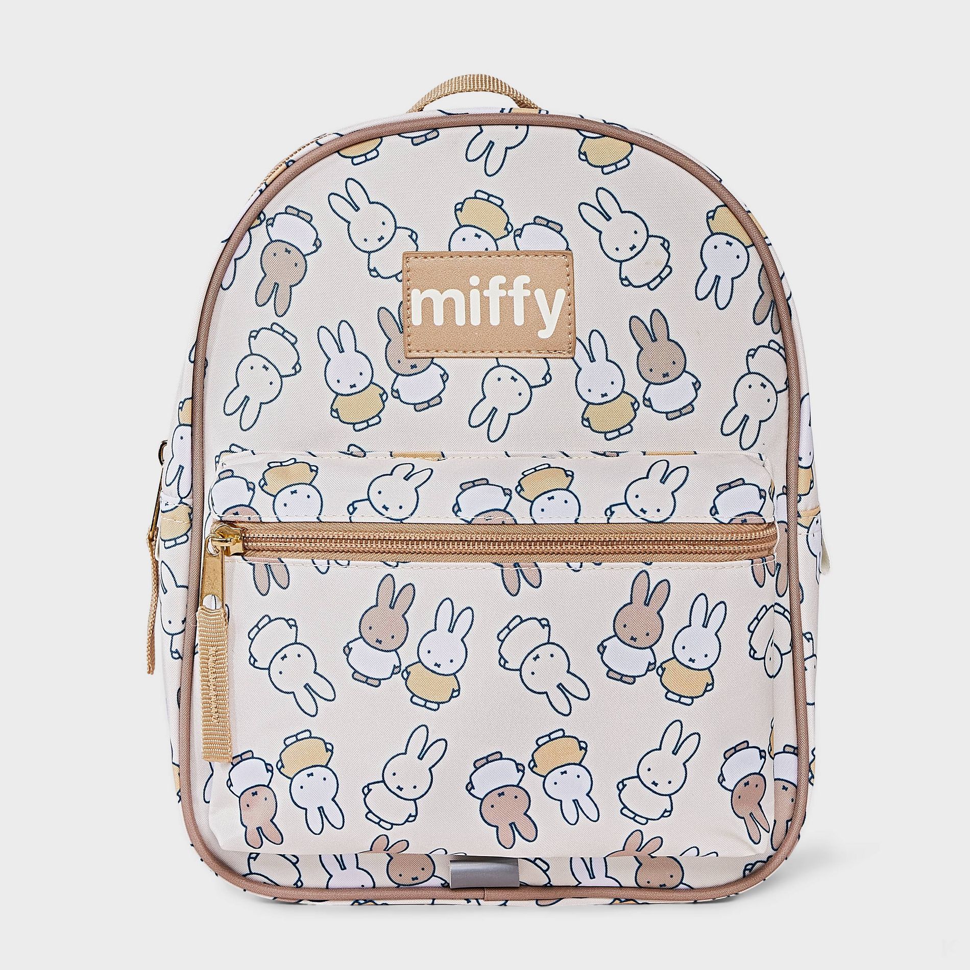 Toddler Girls' Miffy Backpack - Tan/Cream
