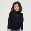 The Juniper Shop Embroidered Lucky Clover Toddler Graphic Hoodie - 2 of 4