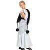 HalloweenCostumes.com Girl's Silver Movie Star Costume - 3 of 3