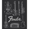 Women's Fender Guitar Chart Racerback Tank Top - 2 of 4